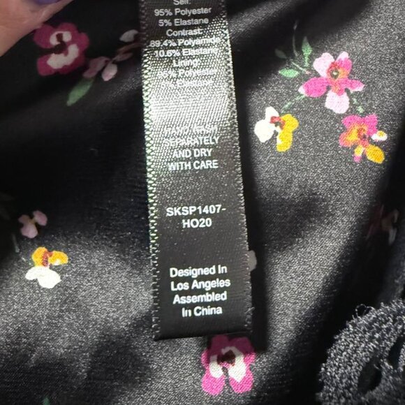 For Love & Lemons Floral Corset Mini Dress (Runs Small) - XL - Picture 8 of 12